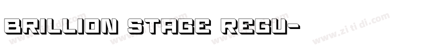 Brillion Stage Regu字体转换